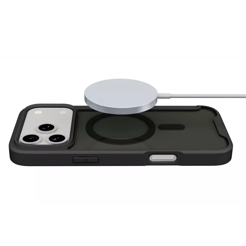 Cellularline Daily Mag - iPhone 17 Pro Book cover with semi-transparent hard back Saderīga with Magsafe® ecosystem