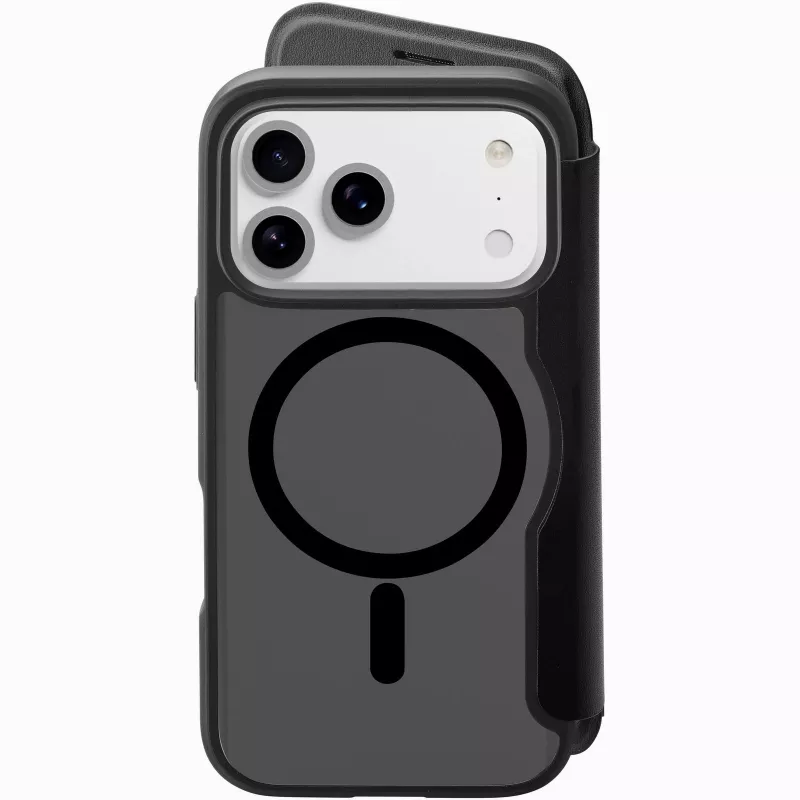 Cellularline Daily Mag - iPhone 17 Pro Book cover with semi-transparent hard back Saderīga with Magsafe® ecosystem