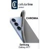 Cellularline Chroma - Galaxy A17 Krāsains mīkstas gumijas vāciņš, Vāciņš, Samsung, Galaxy A17, 17 cm (6,7 collas), Melns