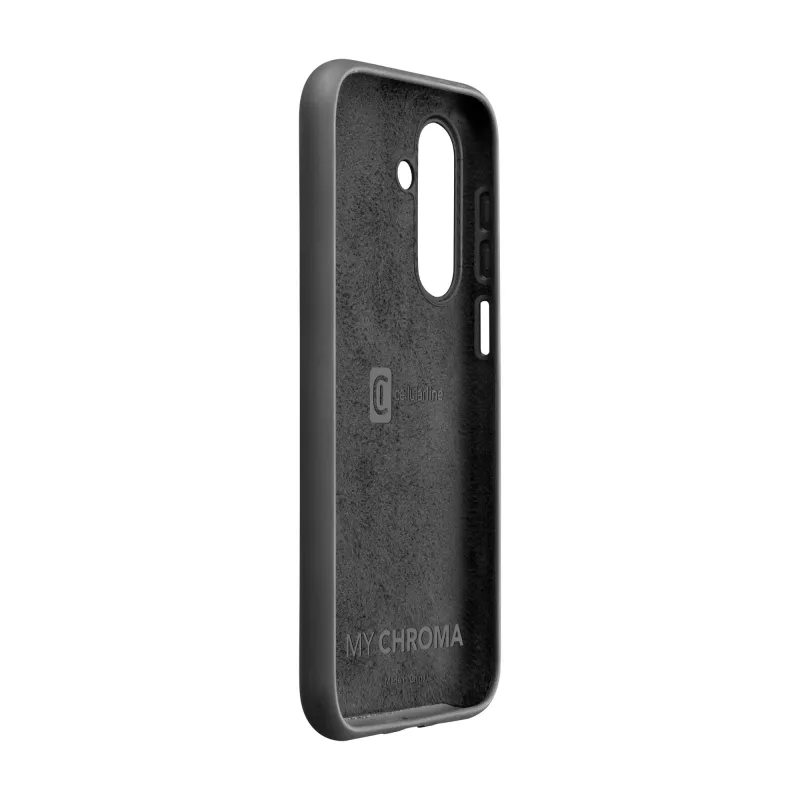 Cellularline Chroma - Galaxy A17 Krāsains mīkstas gumijas vāciņš, Vāciņš, Samsung, Galaxy A17, 17 cm (6,7 collas), Melns