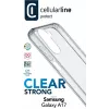 Cellularline Clear Strong - Galaxy A17 cietais vāciņš ar gumijas malām