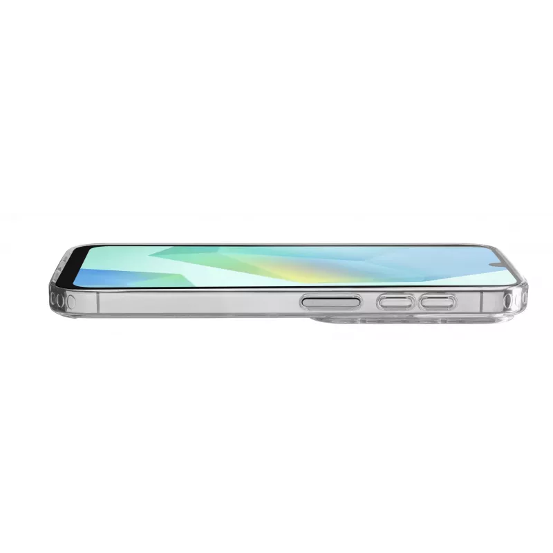 Cellularline Clear Strong - Galaxy A17 cietais vāciņš ar gumijas malām