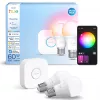 Philips Hue balta and colour ambience Essential starter komplekts: 2 viedās E27 spuldzes (806 lm)