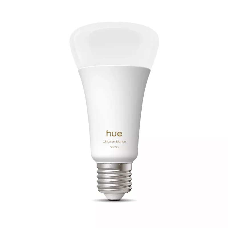 Philips Hue balta ambience A67 – E27 viedā spuldze – 1600