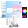 Philips Hue balta and colour ambience Essential starter kit: 3 GU10 viedās spuldzes (345 lm) + dimmera slēdzis