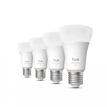 Viedā spuldze Philips Hue balta ambience A60 E27 6W Bluetooth Zigbee
