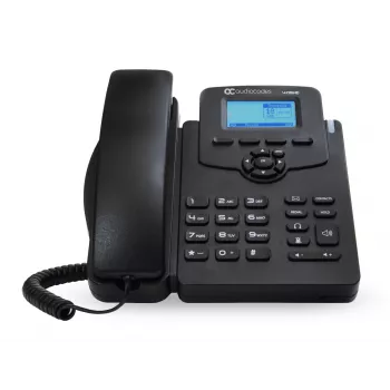 AudioCodes 405HD IP tālrunis PoE GbE melns