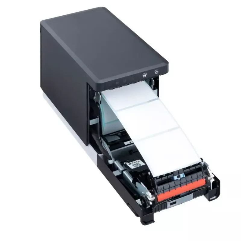Star Micronics mC-Label2 etiķešu printeris Tiešā termiskā druka 300 x 300 DPI 180 mm/sek. Vadu un bezvadu Ethernet LAN Wi-Fi Bluetooth