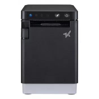 Star Micronics mC-Label2 etiķešu printeris Tiešā termiskā druka 300 x 300 DPI 180 mm/sek. Vadu un bezvadu Ethernet LAN Wi-Fi Bluetooth