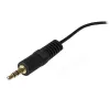 StarTech.com 12 pēdu datora skaļruņu pagarinājuma audio kabelis, 3,5 mm, vīr., 3,5 mm, siev., 3,7 m, melns