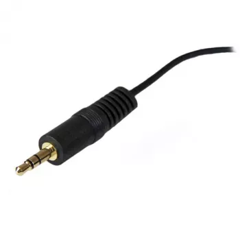 StarTech.com 12 pēdu datora skaļruņu pagarinājuma audio kabelis, 3,5 mm, vīr., 3,5 mm, siev., 3,7 m, melns