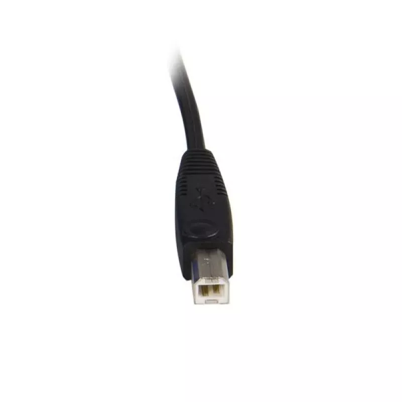 StarTech.com 10 pēdu 2-vienā universāls USB KVM kabelis, 3 m, USB, USB, VGA, melns, USB A + VGA