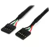 StarTech.com 18in iekšējais 5 kontaktu USB IDC mātesplates galvenes kabelis – F/F