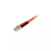 StarTech.com 2m optiskās šķiedras kabelis - daudzmodu duplekss 50/125 - LSZH optiskais džempervads - LC/SC