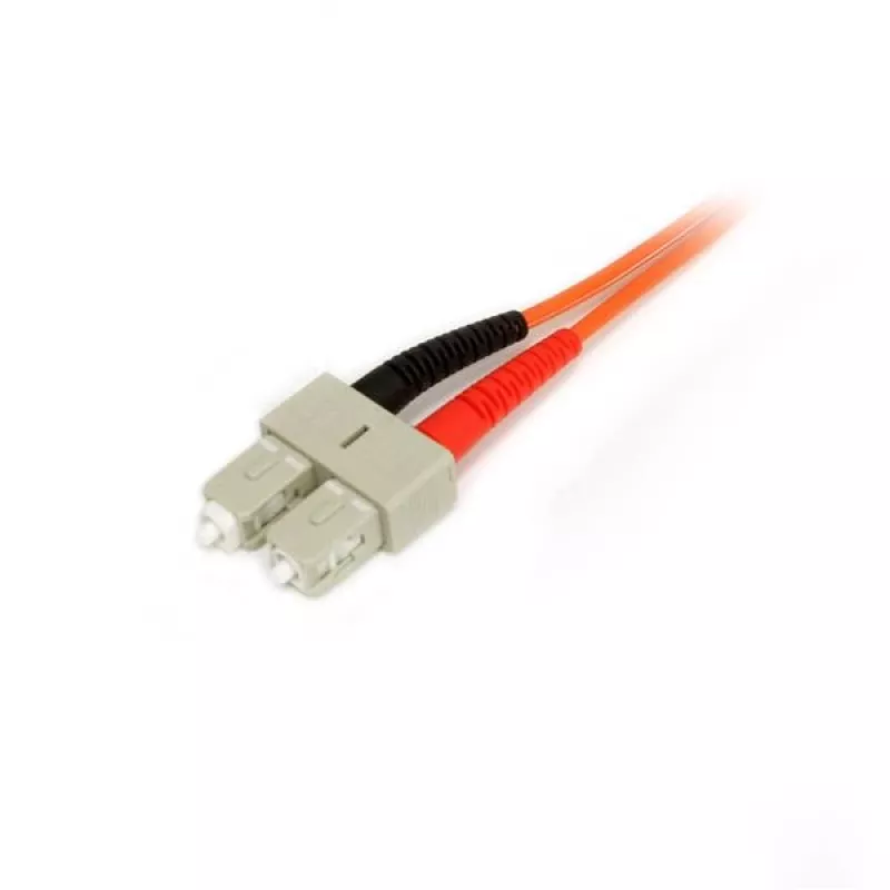 StarTech.com 2m optiskās šķiedras kabelis - daudzmodu duplekss 50/125 - LSZH optiskais džempervads - LC/SC