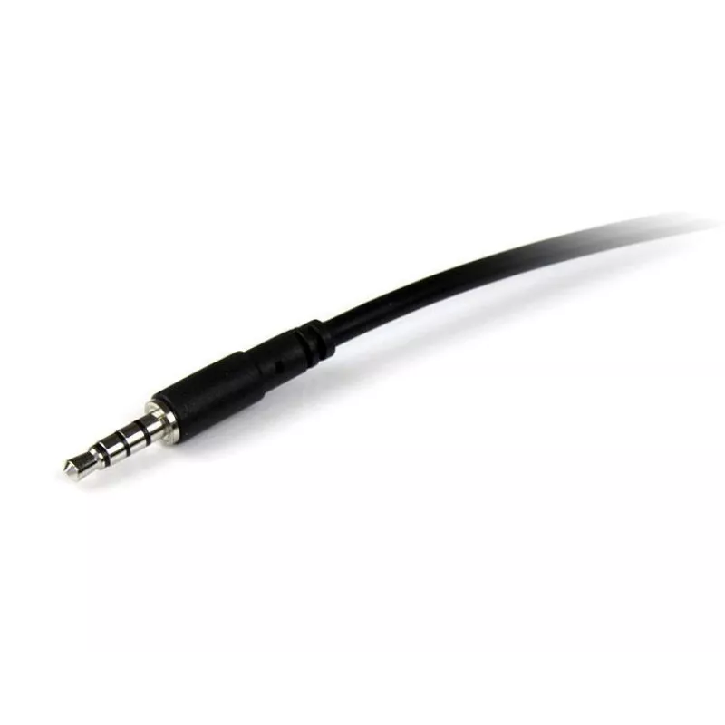 StarTech.com 1m 3.5mm 4 pozīciju TRRS austiņu pagarinātāja kabelis - V/S