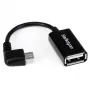 StarTech.com 5in taisnleņķa Micro USB uz USB OTG resursdatora adapteris, vīr./sie.