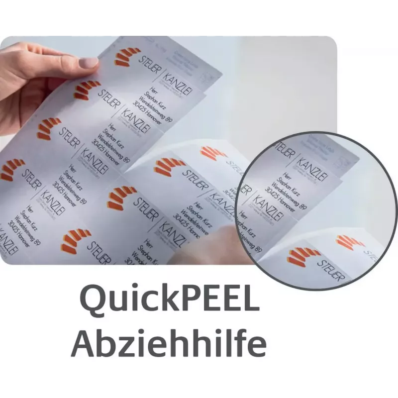 Pašlīmējošā etiķete Avery L7567-25