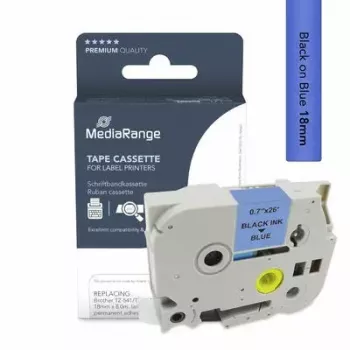 Printera lente MediaRange MRBTZ541 Melna 1.8 cm 8 m