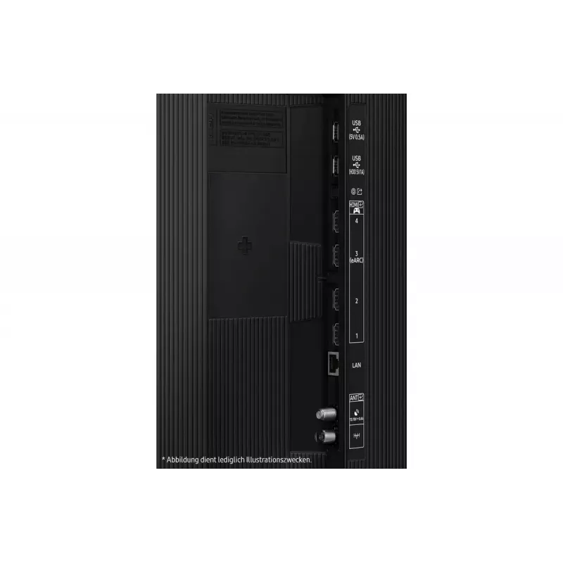 Samsung GQ55QN70FAU 139.7 cm (55 collu) 4K Ultra HD viedais televizors Wi-Fi melns