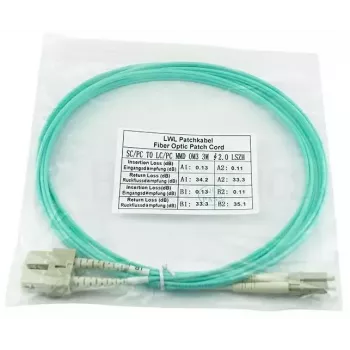 InfiniBand/optiskās šķiedras kabelis BlueOptics 055702K512000003M-BO 3 m 2x LC 2x SC LC/APC