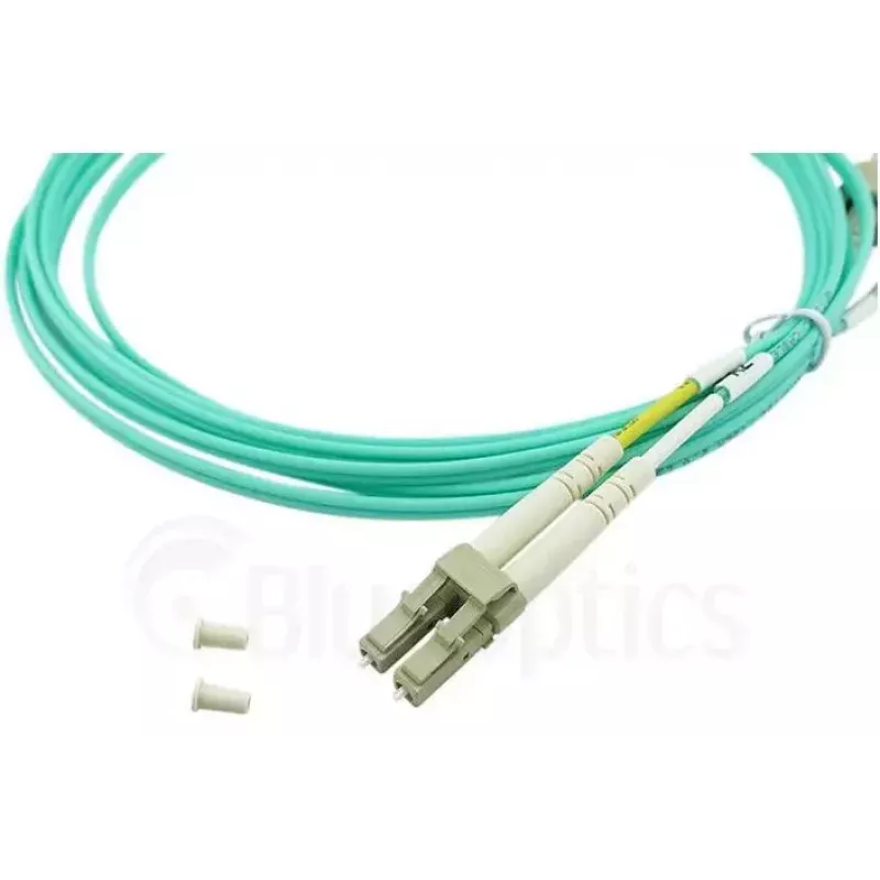 BlueOptics InfiniBand optiskais šķiedras kabelis 10m 2x LC LC/APC Zaļš