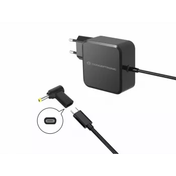 Conceptronic ABBY15PC06 DC uz USB-C adapteris, Lenovo/Asus/Acer/Toshiba 4.0x1.7mm, 18-20V