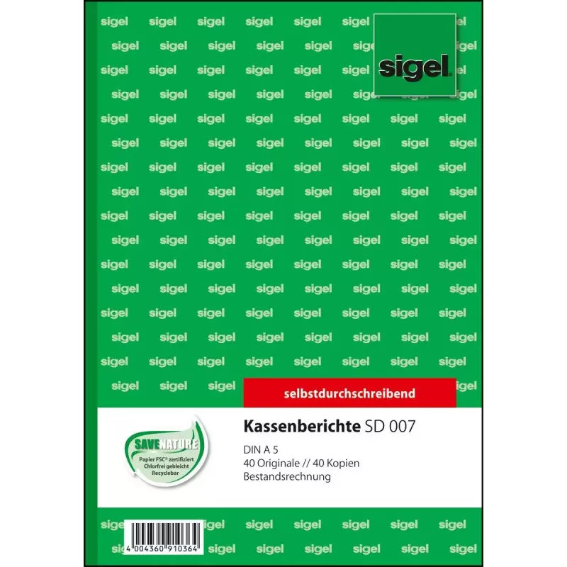 Biznesa veidlapa Sigel SD007