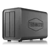 Diska masīvs TerraMaster D2-320 2 disku HDD SSD kompakts galda