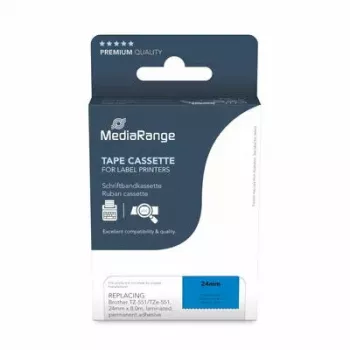 Printera lente MediaRange MRBTZ551 Melna 2.4 cm 8 m