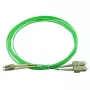 Optiskās šķiedras kabelis BlueOptics SFP3132GU1MK LC SC OM5 1 m Mint