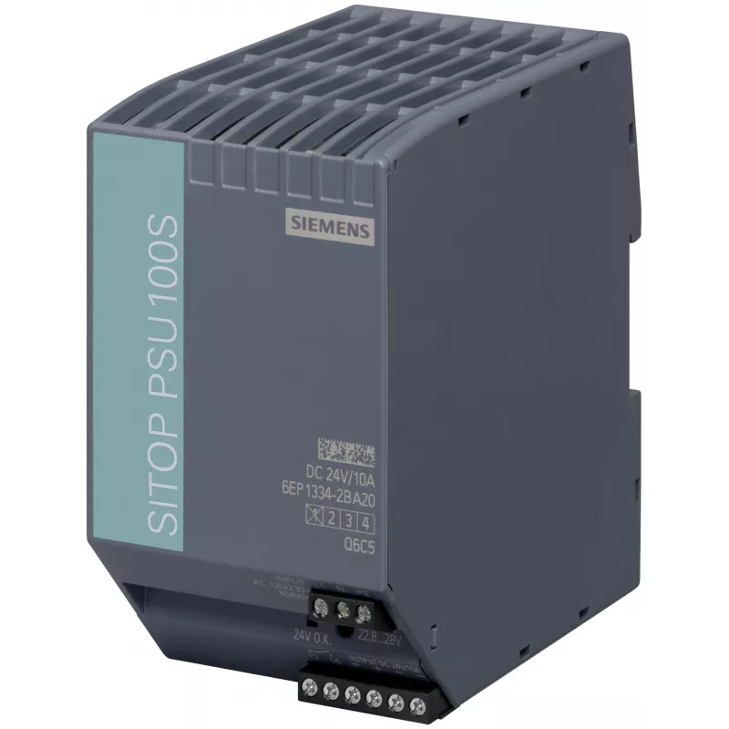 Siemens 6EP1334-2BA20 strāvas adapteris Iekštelpām Daudzkrāsu