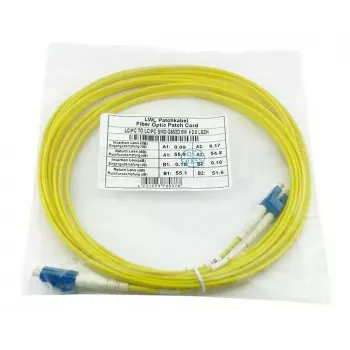 Optiskās šķiedras kabelis BlueOptics CAB-SMF-LC-LC-3 3 m G.657.A1 LC uz LC