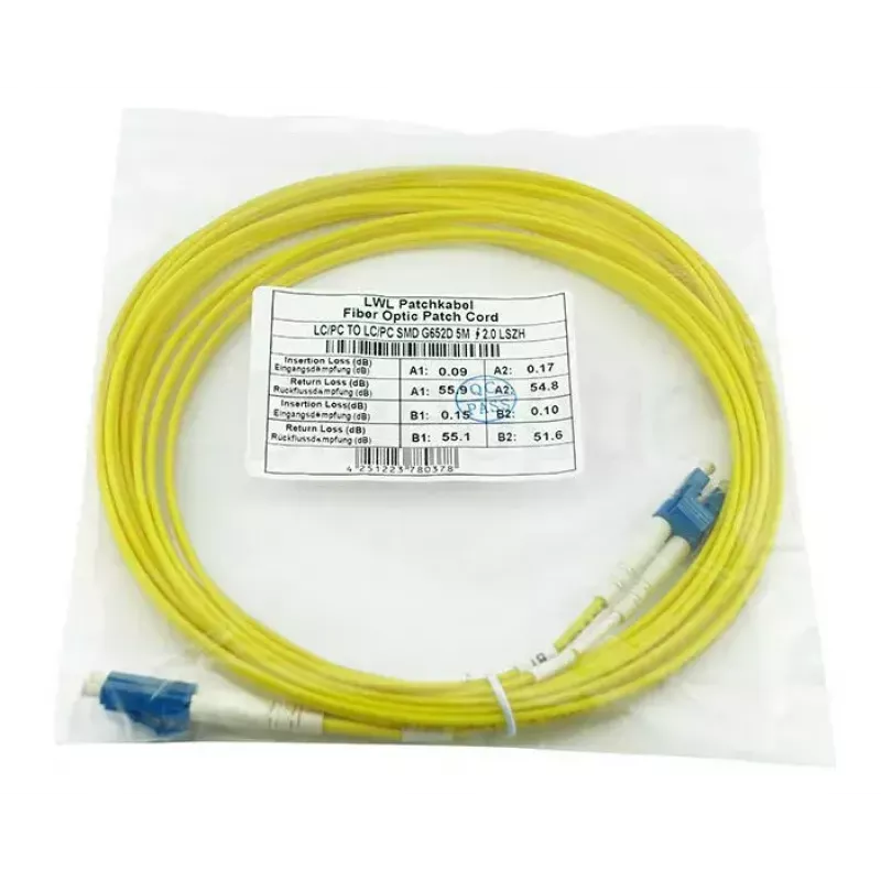 Optiskās šķiedras kabelis BlueOptics CAB-SMF-LC-LC-3 3 m G.657.A1 LC uz LC