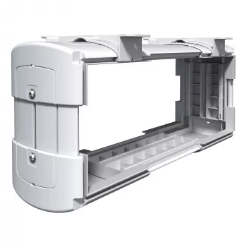 Dataflex Viewlite datora turētājs - galds 100, 30 kg, ABS sintētika, Balts