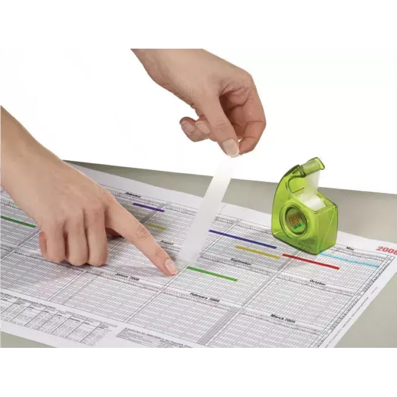 Tape dispenser Tesa 57956-00000-00 Plastic zaļa