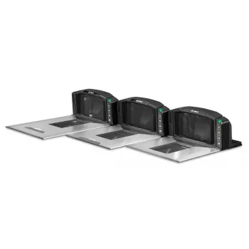 Zebra MP7000 Iebūvēts svītrkodu lasītājs 1D/2D CMOS Melns, Nerūsējošais tērauds