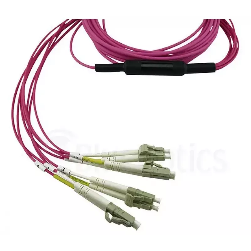 BlueOptics EMC CBL-MPO12-4LC-OM4-7M InfiniBand optiskās šķiedras kabelis 7,5 m