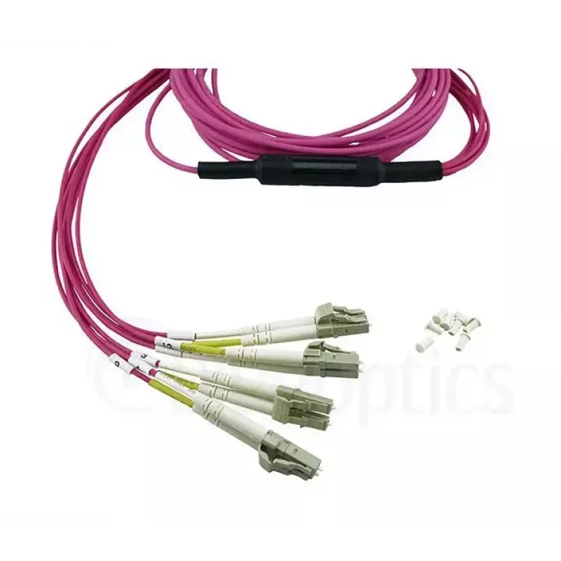 BlueOptics EMC CBL-MPO12-4LC-OM4-7M InfiniBand optiskās šķiedras kabelis 7,5 m