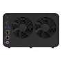 TerraMaster F6-424 NAS/krātuves serveris galddatoram Intel® N N95 8 GB DDR5 melns