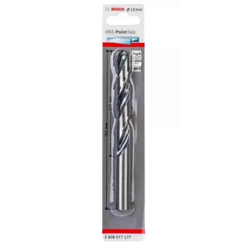 Vīturbjmašīnas urbis Bosch HSS PointTeQ 1,3 cm