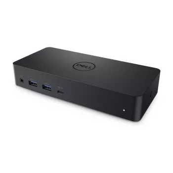 DELL D6000 Vadu USB 3.2 Gen 1 (3.1 Gen 1) Type-C Melns