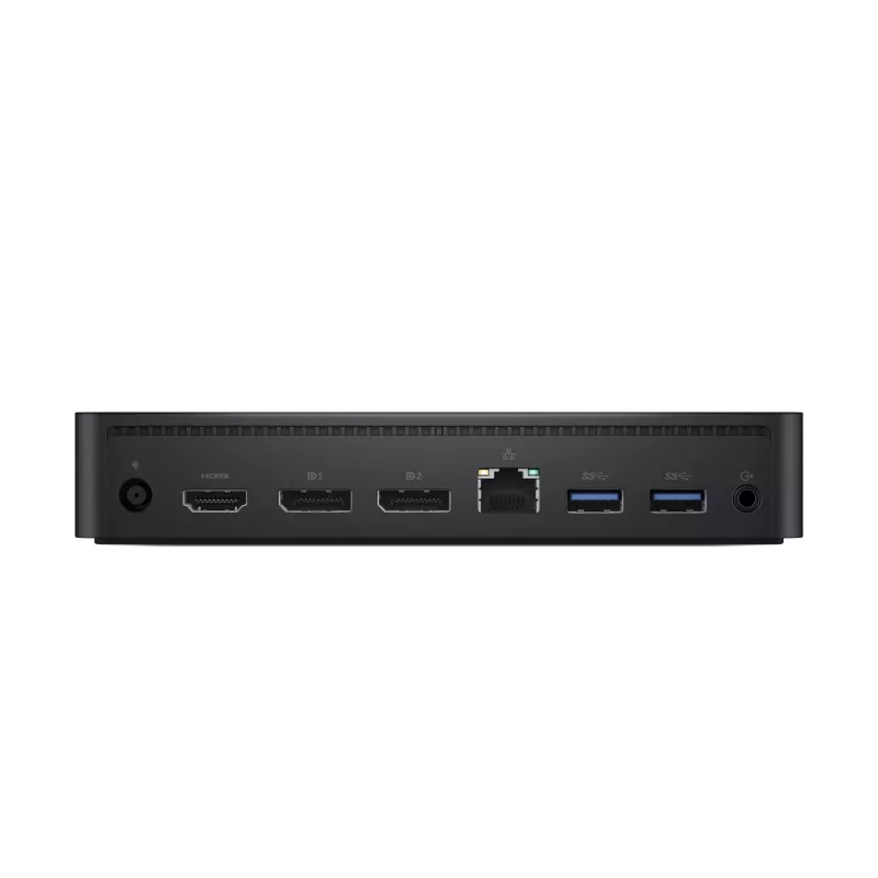 DELL D6000 Vadu USB 3.2 Gen 1 (3.1 Gen 1) Type-C Melns