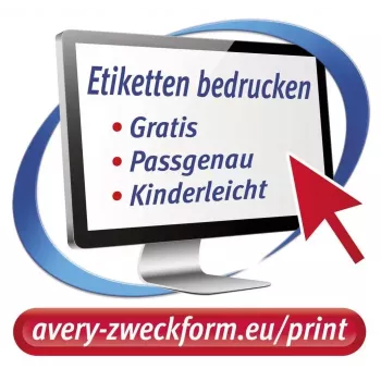 Pašlīmējošā uzlīme Avery L7632-25