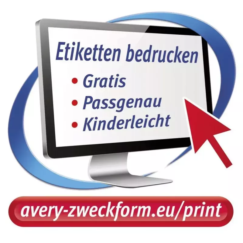 Pašlīmējošā uzlīme Avery L7632-25