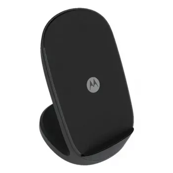 Motorola SJW202-EU mobilās ierīces lādētājs Viedtālrunis Melns USB Bezvadu uzlāde Ātrā uzlāde Iekštelpām