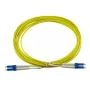 BlueOptics LRCABLE10M InfiniBand optiskās šķiedras kabelis 10 m LC Dzeltens