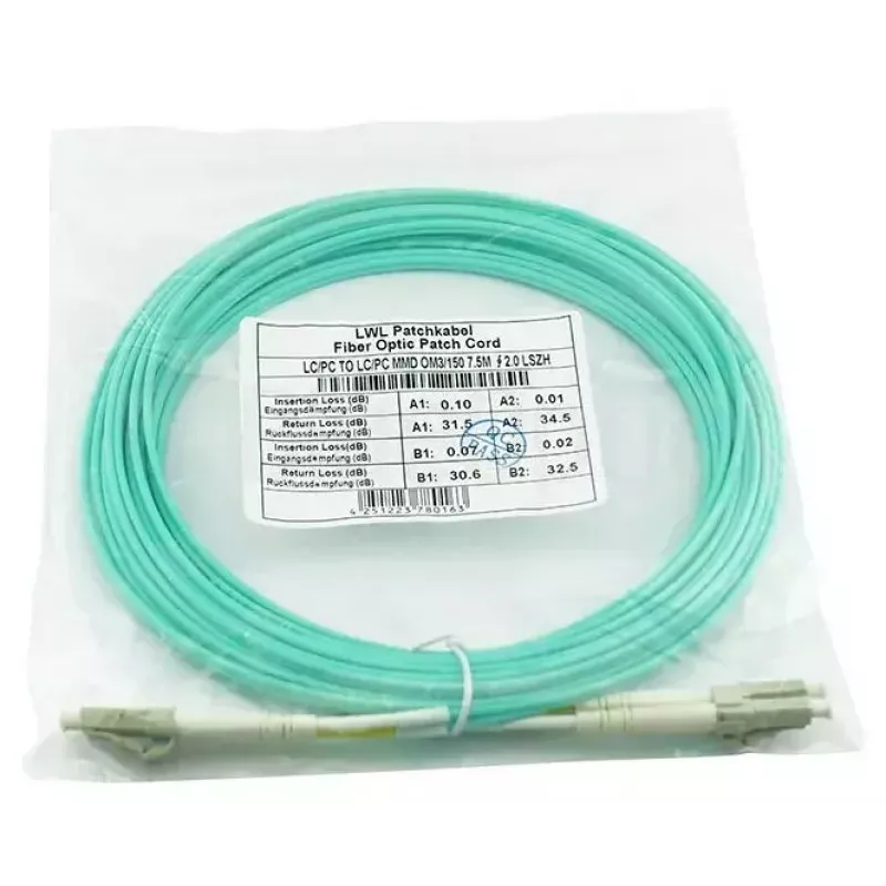 InfiniBand optiskās šķiedras kabelis BlueOptics 050502K512000007.5M 7.5 m LC/APC