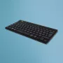 R-Go Tools Ergonomic tastatūra R-Go Compact Break, compact tastatūra, ar pārtraukumu programmatūru, QWERTY (IT), Bluetooth, melna