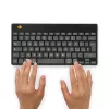R-Go Tools Ergonomic tastatūra R-Go Compact Break, compact tastatūra, ar pārtraukumu programmatūru, QWERTY (IT), Bluetooth, melna